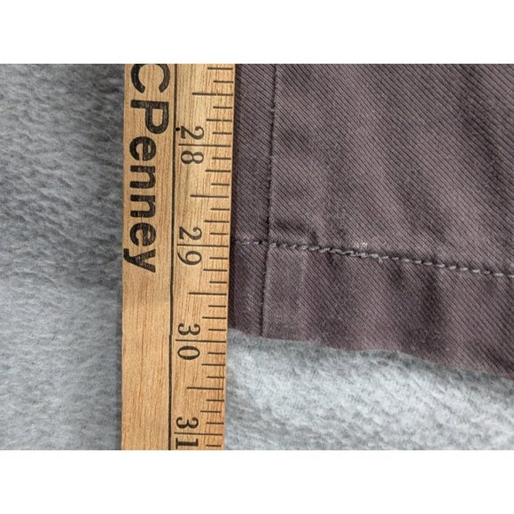 Brax Mens Pants Size 40x30 Grey Everest Quantum Pima Chino Flat Front Straight - Picture 6 of 13